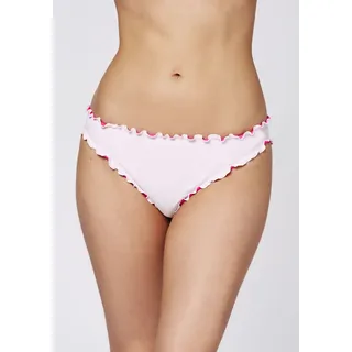 Bikini-Hose CHIEMSEE, Damen, Gr. 40, rosa (hellweiß), Kunstfaser, Badehosen Bikini-Hose, - im Tight Fit