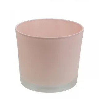 Florists Products Tischvase Eleganter Glas-Übertopf für stilvolle Dekorationen rosa