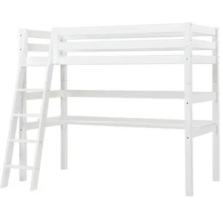 Hoppekids Hochbett  ECO Luxury , weiß , Maße (cm): B: 144 H: 177