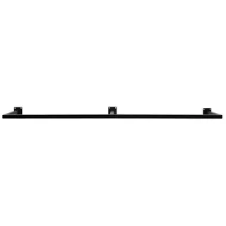 Natural Goods Berlin Wandgarderobe RECHTECK 150 x 30 cm Schwarz