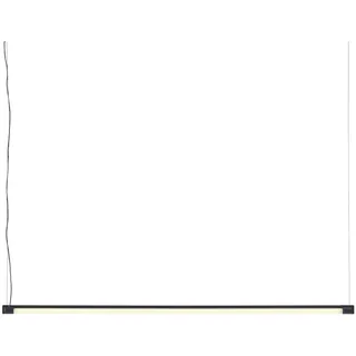 Muuto Fine Suspension LED Pendelleuchte, 120 cm, schwarz