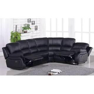 Voll-Leder Bettsofa Schlafsofa Relaxsofa Ecksofa Fernsehsessel C5129-S