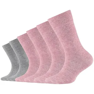 CAMANO Socken 6er Pack chalk pink melange 35-38