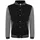 AWDis Varsity Jacket Jet Black/Charcoal S