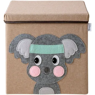Lifeney Faltbox Aufbewahrungsbox 33 x 33 x 33 cm 1-tlg. braun