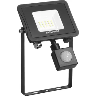 SYLVANIA LED Strahler mit Bewegungsmelder 10W | Aussenbereich | IP65 Wasserdicht | 1000 Lumen | 4000K Neutralweiß | Fluter, Gartenstrahler