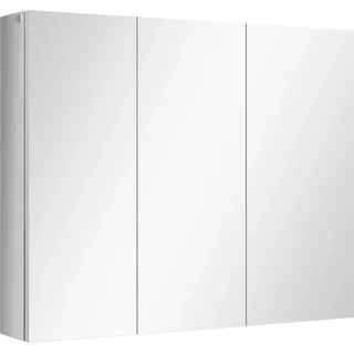 kleankin Spiegelschrank 70 cm Silber
