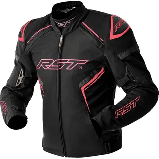 RST S1 D3O Textiljacke Pink/S schwarz S