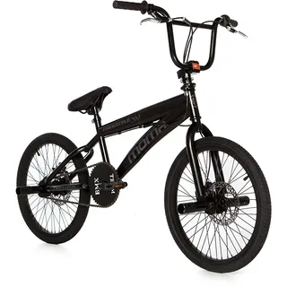 Moma Bikes BMX FREESTYLE WETTBEWERB 360o, Sheiben Bremsen-20” Räder