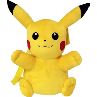 Sonstige Verlage Pokémon PIKACHU - Plüsch-Rucksack - Gelb