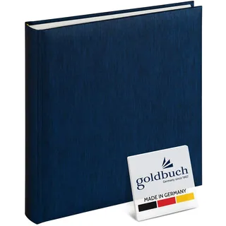 Goldbuch Fotoalbum Summertime 25x25 60 weiße Seiten blau