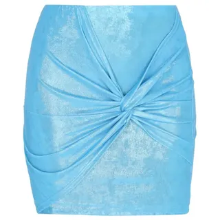 faina Women Skirt in light blue metallic | Gr.: M