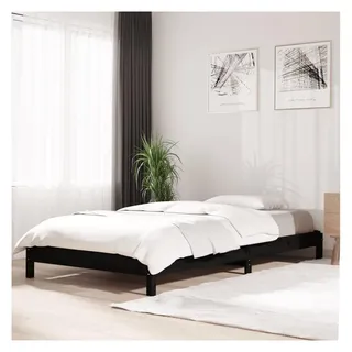 vidaXL Stapelbett 80 x 200 cm Schwarz