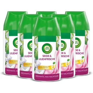 Airwick Freshmatic Max Raumspray Nachfüller Seide und Lilienfrische 250 ml