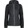 HighLoft Fleece Jacke mit Kapuze Schwarz 36