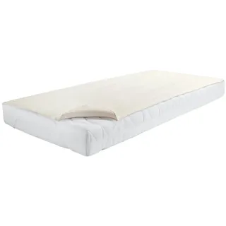 DORMISETTE Zwirn-Calmuc Matratzenauflage 70 x 140 cm beige