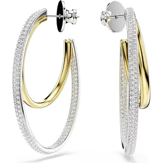 Swarovski Creolen Hyperbola weiß 5702400 4,6 x 0,8 cm
