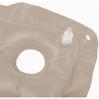 Aufblasbares Pvc-sitzkissen Für Strand, Büro Und Hüftmassage (grau)