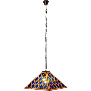 NÄVE Pyra 1-flg. 40 cm pyramidenförmig blau/gold