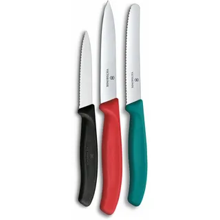 Victorinox Swiss Classic Gemüsemesser-Set 3-tlg. Mehrfarbig