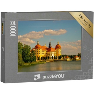 puzzleYOU Puzzle Historisches Jagdschloß Moritzburg, 1000 Puzzleteile, puzzleYOU-Kollektionen Deutschland