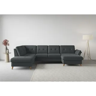 sit&more Wohnlandschaft grau