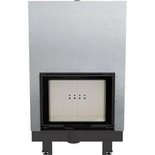 Kratki Kamineinsatz MBZ 13 kW Stahl Schwarz