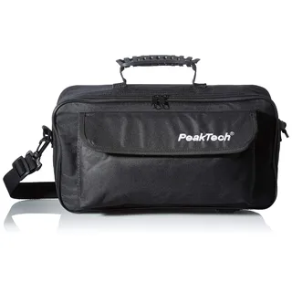 Peaktech Tragetasche für Oszilloskope 380 x 210 x 140 mm Polyester Schwarz