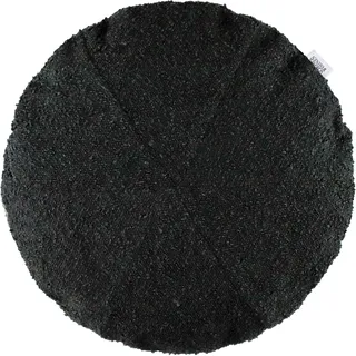 Dekokissen "Bay" Gr. 1, grau (anthrazit, dunkelgrau, stahlgrau, unifarben), B:45cm H:0,5cm L:45cm, Polyester, SCHÖNER WOHNEN-KOLLEKTION, Dekokissen_Sitzkissen_Kissenhüllen