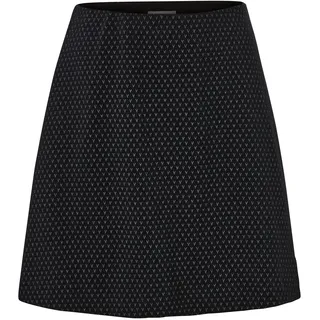 Tchibo - Glitzernder Jacquard-Rock - Damen - Gr. XXL - silber/jacquard