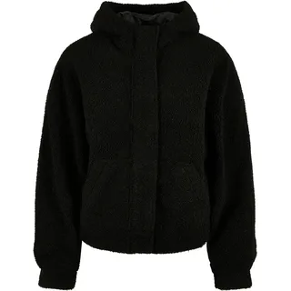 URBAN CLASSICS Sherpa Jacket in Black L