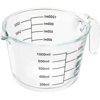 GEFU Messbecher DIMENSO 1,0 Liter aus Borosilikatglas