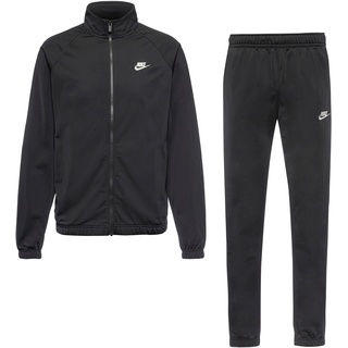 Nike NSW Club Trainingsanzug Herren in black-white, Größe L - schwarz