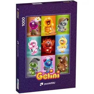 puzzleYOU: Puzzle 1000 Teile „Gelini Collage“