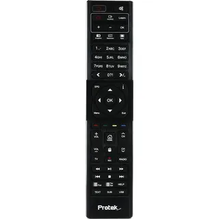 Protek X1 Linux E2 4K Receiver Schwarz