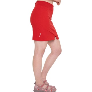 Kaymountain Skort Damen Trekking Wander Rock Short Marbella Ultra Leicht Red 46 mit Elastikbund rot 46
