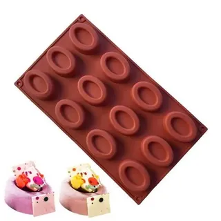 FantasyDay 1 Stück Weihnachten Silikon Backformen, Antihaftbeschichtet Silikon Kuchenform Muffinbackformen Brotbackform Backform Kasten für Muffin