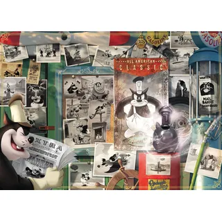 Ravensburger Puzzle 1000 Teile, Disney Villainous: Pete - Puzzles Erwachsene ab 14 Jahren, 70 x 50 cm, Puzzle für schurkische Erwachsene, Disney Geschenkideen
