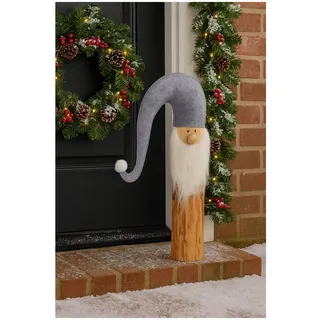 Hti-Living stehender Filzwichtel 58 cm grau