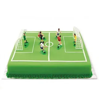 PME Tortenstecker PME Fußballdekor-Set 9 Teile Tortendekoration, (9-tlg)