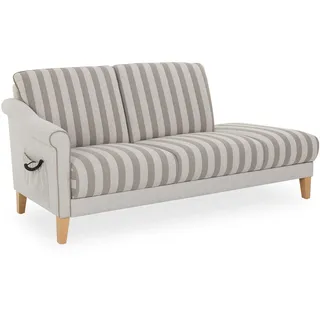 Recamiere LUMINARA-B (BHT 177x86x88 cm) - beige - BHT 177x86x88 cm
