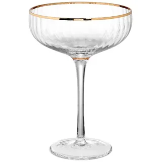 Butlers Champagnerschale GOLDEN TWENTIES in Durchsichtig | Gr.: onesize