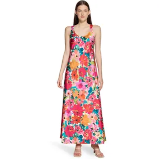 Vera Mont Sommerkleid Gelb/Pink 38