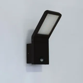 Maxkomfort Außenwandleuchte Aluminium mit Bewegungsmelder 337A1 695 lm Schwarz