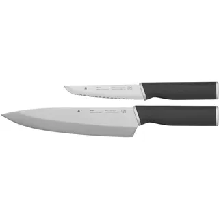 WMF Kineo Messerset Küche 2teilig Made in Germany, 2 Küchenmesser scharf, Performance Cut, Kinetisches Design, Spezialklingenstahl