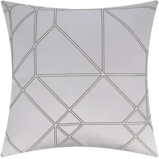 como Kissen  Geometrisch , silber , Maße (cm): B: 50