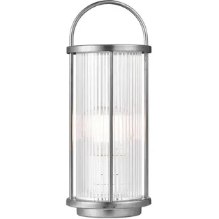 Neue moderne skandinavische Loft Tischlampen 1x15W / E27, IP54, verzinkt Silber