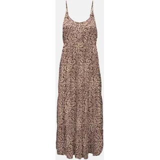 Only Spaghettikleid Sommerkleid Braun L
