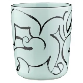 Marimekko Becher ohne Henkel Oiva Pistilla Mint Black (250 ml)