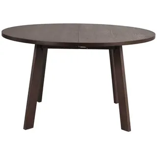 Pharao24 Esstisch Isa, aus Massivholz braun rund | 130 cm x 75 cm x 130 cm